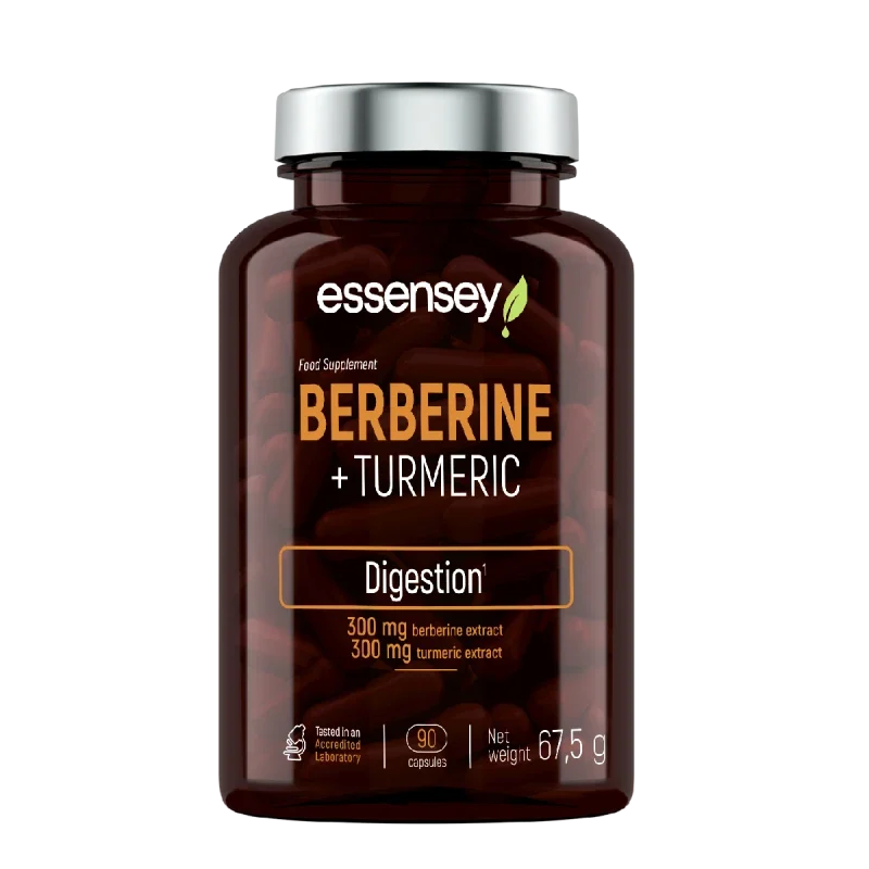 ESSENSEY BERBERINAS + KURKUMINAS 90 KAPS.