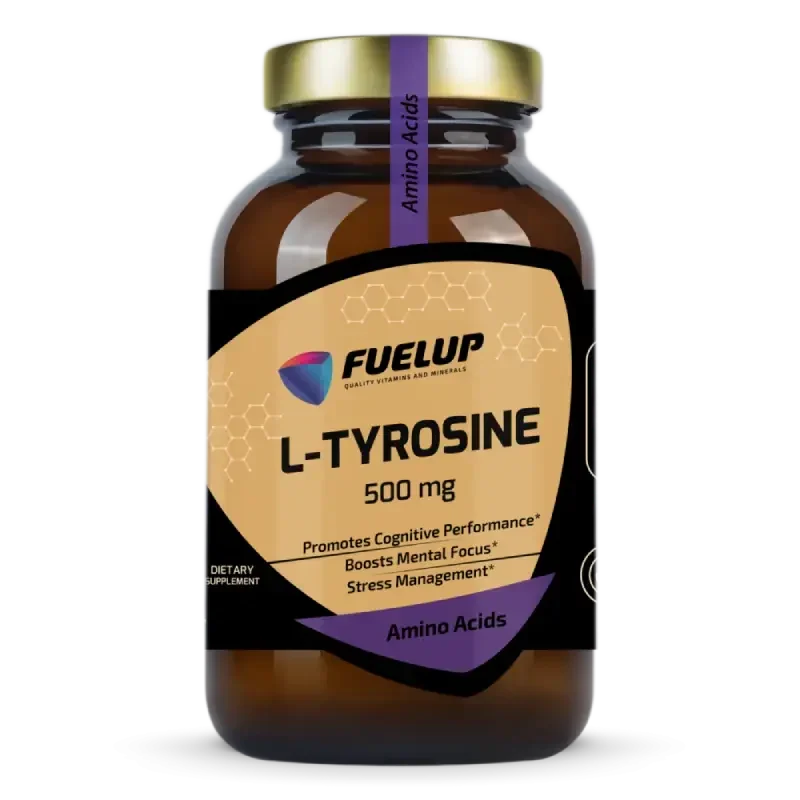 L-TYROSINE 500 MG, 120 VEG KAPS.