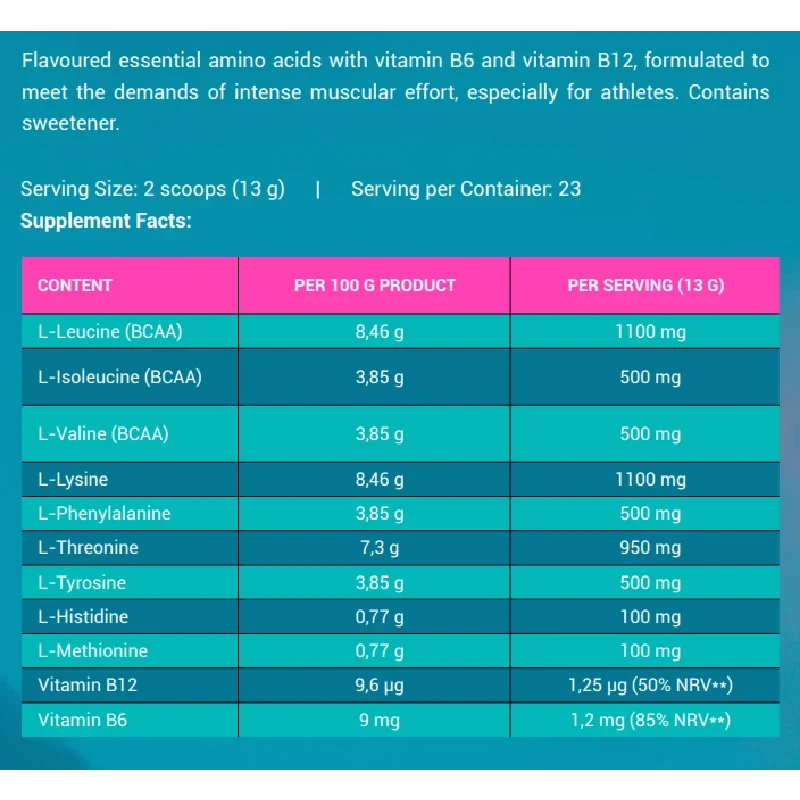 MIAMI VIBES EAA 300 G. NUTRITION