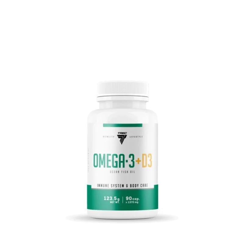 TREC VITALITY OMEGA 3 D3 90 KAPS.
