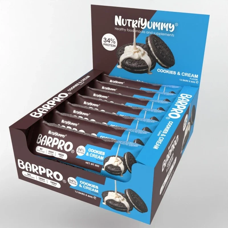 NUTRIYUMMY BARPRO COOKIES & CREAM 60G