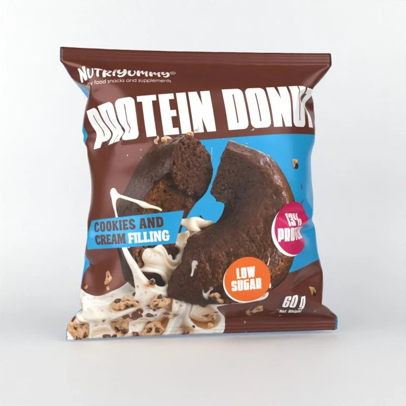 NUTRIYUMMY PROTEIN DONUT COOKIES AND CREAM 60G