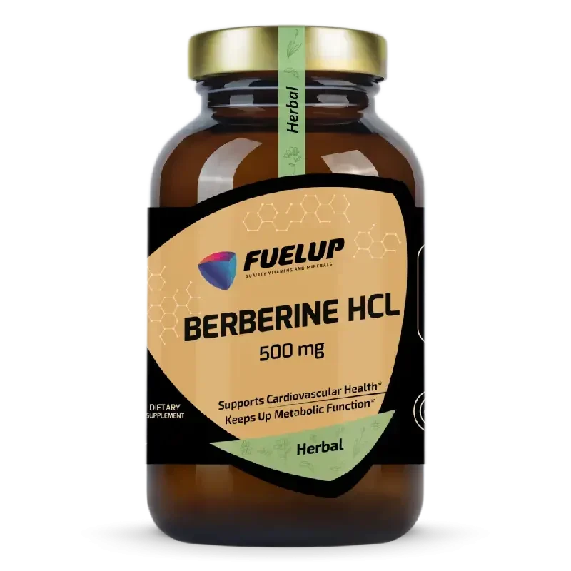 BERBERINE HCL 500 MG, 120 VEG KAPS