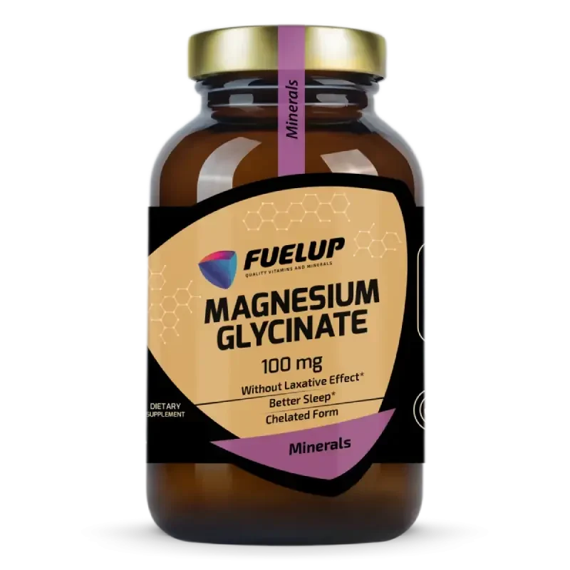 MAGNESIUM GLYCINATE 100 MG, 120 VEG KAPS.
