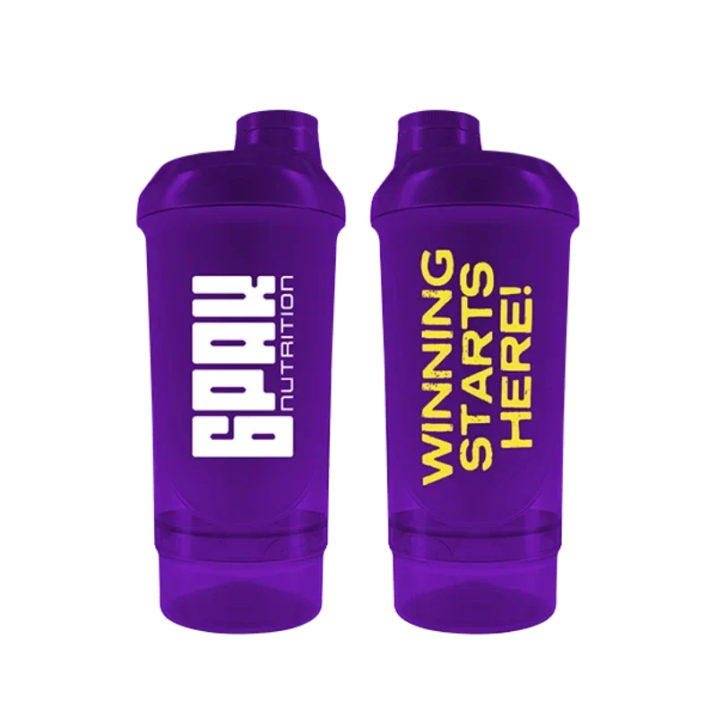 SHAKER FOR WINNING STARTS HERE PURPLE 500+150 ML.