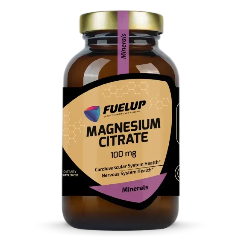 MAGNESIUM CITRATE 100 MG, 120 VEG KAPS