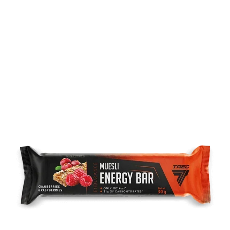 MUESLI ENERGY BAR CRANBERRIES & RASPBERRIES