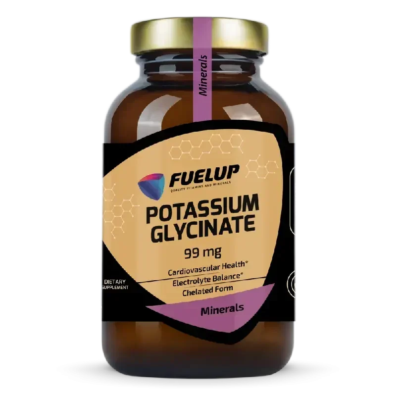 POTASSIUM GLYCINATE 99 MG, 120 VEG KAPS.
