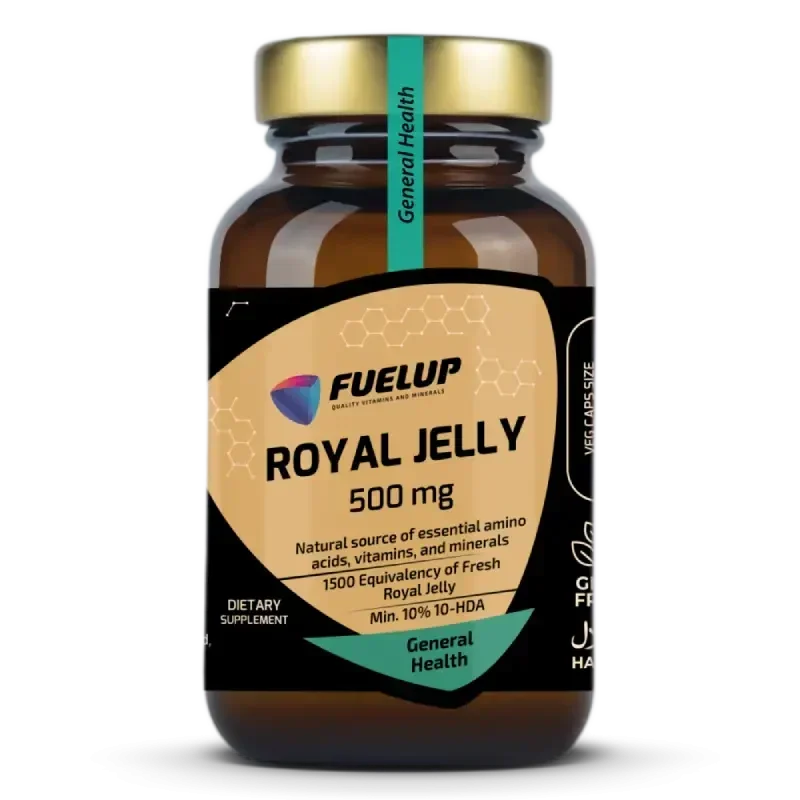 ROYAL JELLY 500 mg, 60 veg KAPS.