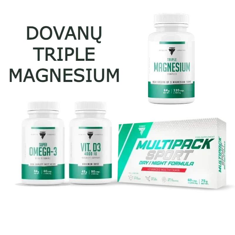 PASIŪLYMAS NR. 2 SVEIKATOS RINKINYS + MAGNIS DOVANŲ