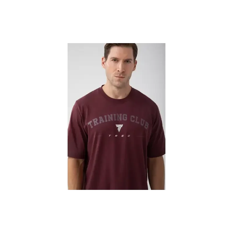 TW BASIC TSHIRT OVERSIZE 182 BURGUNDY
