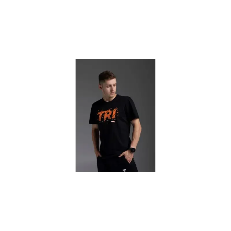 TW ENDURANCE TSHIRT 124 TRIATHLON BLACK